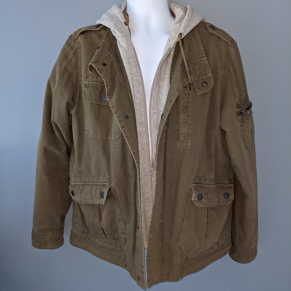 Buffalo David Bitton Men's Cargo Jacket